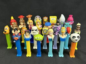 【O3-66】PEZ ペッツ まとめて29点 トイストーリー シンデレラ アナ雪 カンフーパンダ