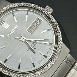 【O22-3】SEIKO セイコー STAINLESS STEEL 5106-7020 WATER PROOF 手巻き式 稼働品の画像5