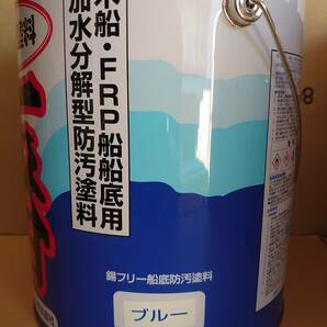 送料無料 日本ペイント うなぎ一番 青 4kg ブルー うなぎ塗料一番 船底塗料の画像1