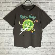 Rick and Morty リックアンドモーティ キャラ Tシャツ 半袖 輸入品 春服 夏服 海外古着 テレビ アニメ ロゴ_画像2