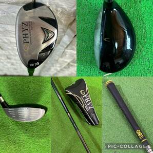 希少品☆レフティ(左用)☆男性向け☆Callaway XR16(キャロウェイXR16)等ゴルフクラブセット☆クリーブランドキャディバッグ付(フード付)の画像5