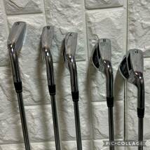 アイアンセット(9I抜け)☆Callaway(キャロウェイ)☆NEW LEGACY BLACK(ニューレガシーブラック)5I～8I,PW(5本組)☆ダイナミックゴールドS200_画像4