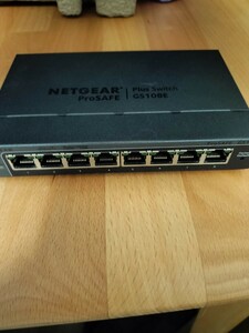 NETGEAR 8ポート GS108E Switch スイッチングハブ ネットギア