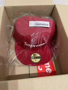 新品未使用 Supreme Sharpie Box Logo New Era 7 3/4