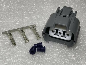 【9W3PFS】送料込 ホンダ 純正 3P 3極 スピードメーターセンサー コネクター カプラー 端子セット 検) カスタム 補修 加工 メンテ パルス