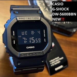 【新品未使用】G-SHOCK DW5600BBN CASIO カシオ　デジタル腕時計