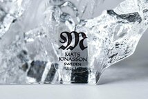 MATS JONASSON マッツジョナサン 鷹 鷲 クリスタルガラス 置物 インテリア スウェーデン製 #35405_画像5