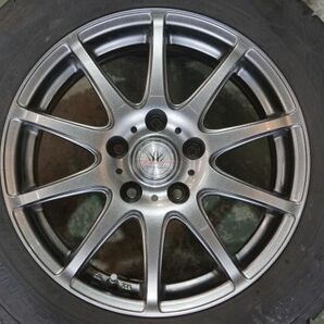 A 送料無料 美品 16 5H114.3 6.5J+48 グッドイヤー スタッドレス 205/60R16 ノア ヴォクシー ステップワゴン ビアンテ アクセラ プレマシーの画像2