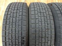 O 送料無料 美品 バリ山 15 4H100 5.5J+43 175/65R15 アクア カローラ フィールダー ヴィッツ ポルテ スペイド フィット キューブ スイフト_画像9