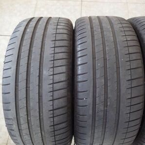 M 送料無料 即納 アウディ 純正 19 5H112 8.5J+48 ミシュラン パイロットスポーツ 255/35R19 A6 S6 A8 4F Sライン 個人宅でも送料無料の画像9