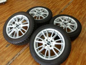 O 送料無料 MAK ジャッキー 16 4H100 6.5J+48 グッドイヤー 国産スタッドレス 195/55R16 ミニ ミニクーパー S クラブマン R56 R57 R58 R59