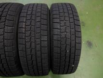 K 送料無料 イボ付き バリ山 15 5H100 6J+45 ダンロップ ウィンターマックス WM01 195/65R15 プリウス カローラスポーツ レクサスCT_画像9