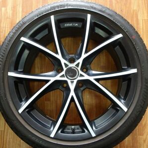 O 送料無料 エムズスピード 19 5H114.3 8J+48 ブリヂストン トランザ 225/45R19 60 プリウス エスティマ C-HR オデッセイ MAZDA6 CX-30の画像5