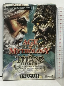 AGE of MYTHOLOGY TITANS 拡張パック アトランティスの巨神たち Microsoft PCソフト