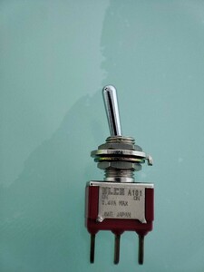 ALCO A101 ON-ON 0.4VA MAX toggle switch 3 pin 20 point set operation not yet verification junk cat pohs 