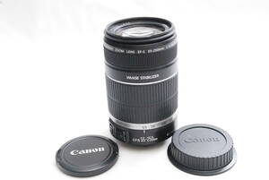 CANON ZOOM LENS EF-S 55-200mm 1:4-5.6 良品 04-17-37