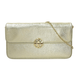 Super Beauty Tory Burch Current Half Logo Emberp Золотая цепочка кожаная сумка для плеча, дамы