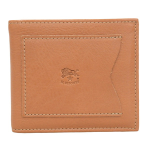  unused Il Bisonte present sale commodity 54192304540 card-case attaching leather folding twice purse regular price 24200 jpy 
