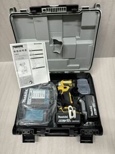 マキタ 充電式インパクトドライバー TD173DGX FY フルセット未使用品送料無料