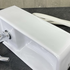 壁付け 手洗い器 【中古】美品 LIXIL リクシル LF-48 BW1 洗面ボウル トイレ 住宅設備 リフォーム / 57132の画像6