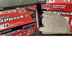 フロアジャッキ 3t 【中古】 EMERSON エマーソン EM-514C 135-435ｍｍ 4WD 1BOX車に最適 カー用品 メンテナンス 修理 タイヤ交換 / 57124の画像10