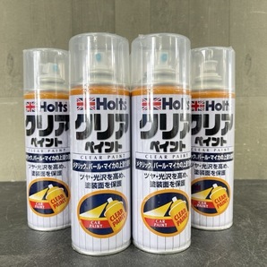 新品未開封 Holts クリアペイント300 6本セット カーペイント塗料 合成樹脂塗料 カラークリア 防錆 耐光性 光沢抜群 車 塗装/57086の画像1