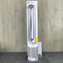 空気清浄機能付 タワーファン 【中古】動作保証 dyson ダイソン TP00 Pure Cool ピュアクール 扇風機 ホワイト リモコン 夏物 / 57118_画像1