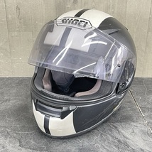 フルフェイスヘルメット 【中古】SHOEI ショウエイ XR-1100 Lサイズ 59cm ブラック系 エル カピタン オートバイ /57339_画像1