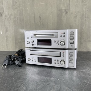 Аудио-устройство [Используется] Гарантия работы Pioneer MJ-N901 T-N901 MD Deck + Cassette Deck Sound Equipment/65592