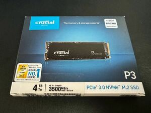 Crucial(クルーシャル)｜P3 M.2 SSD 4TB 国内正規品