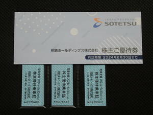 ◆相模鉄道株主優待乗車証 22枚セット ＋ 株主優待付き◆(送料込)①