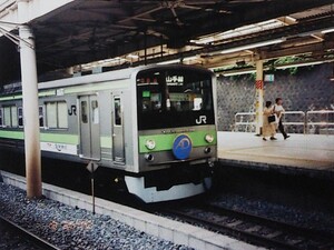 ◆[100-8]鉄道写真:JR 205系(山手線)◆2Lサイズ