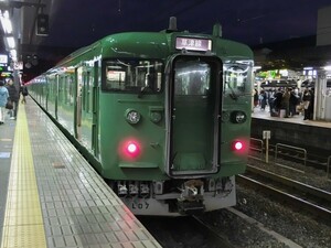 ◆[98-18]鉄道写真:JR 113系(草津線)◆2Lサイズ