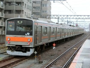 ◆[99-10]鉄道写真:JR 205系(武蔵野線)◆2Lサイズ