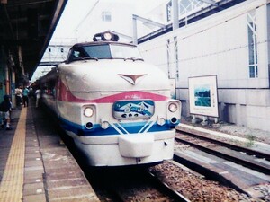 ★[100-17]鉄道写真:JR 489系(白山)★Lサイズ