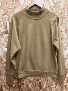 ★HAVE A GOOD DAY MOCK NECK L/S T-SHIRT(SIZE.1)