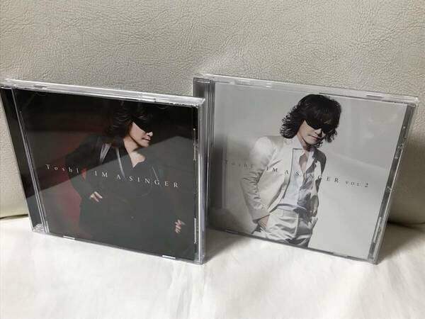 Toshi　IM A SINGER　Vol.1 ＆ Vol.2　カバーアルバム2点セット 通常盤 レンタルUP　CD　Cover カヴァー　Toshi (X JAPAN)　即決/送料無料