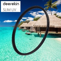 deerekin 薄枠 SLIM UV 55mm レンズフィルター 保護フィルター プロテクトフィルター 広角レンズ対応 簡易ケース付き 新品・未使用_画像9