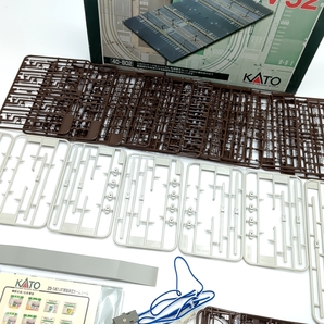 KATO カトー UNITRAM ユニトラム 路面軌道拡張セット 40-801 V51 直線拡張セット 40-802 V52 ユニトラック LRT用低床式ホームセットの画像7