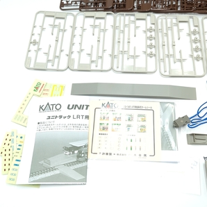 KATO カトー UNITRAM ユニトラム 路面軌道拡張セット 40-801 V51 直線拡張セット 40-802 V52 ユニトラック LRT用低床式ホームセットの画像8