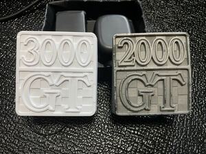 送料込み ハコスカ 箱スカ 後期 46 47 フロント エンブレム 純正風 3000 2000 GT L20 L28 L28改 L型 チューン スカイライン GC10 KGC10