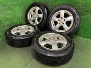 ヨコハマ GRASS HN 15×6J OFF43 5H PCD114.3 ヨコハマ iceGUARD iG60 195/65R15 売切!!