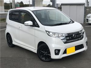 宮城発 H25 日産 ニッサン デイズ B21W ハイウェイスター Gターボ 車検R7年4月迄 純正スターター アラウンドビューモニター HID ETC 売切!!