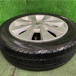 ワゴンR等に スズキ純正アルミ 14×4.5J OFF45 4H PCD100 TOYO トーヨー TEO Plus 155/65R14 売切!!の画像5