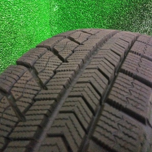 タント等に BRIDGESTONE ブリジストン BLIZZAK ブリザック VRX 155/65R14 スチール 14×4.5J PCD100 4H 売切!!の画像4