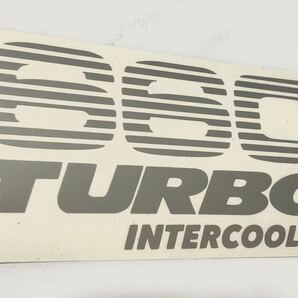 660 TURBO INTERCOOLER ステッカー 縦7cm横13cm スズキ キャリイ エブリイ アルトワークス ジムニー HA36S JB23 JB64の画像1