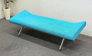 #Cassina ixc/kasi-naixc#BOOMERANG Bench бумеранг bench оттенок голубого * Saitama отправка *