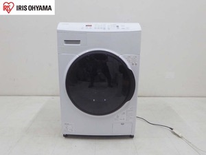 美品■IRIS 0HYAMA アイリスオーヤマ■2023年製 動作保証付 温水洗浄 ドラム洗濯乾燥機 CDK842-W 8キロ 乾燥 4キロ