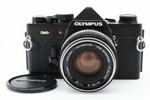 [美品]オリンパス OLYMPUS OM2n 一眼レフ 35mm フィルムカメラ ブラック 黒＋F.ZuikoAuto-S 50mm f/1.8 2105615_画像1