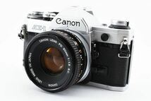 [良品]キヤノン Canon AE-1 一眼レフ 35mm フィルムカメラ ＋ FD 50mm f/1.8S.C. 2121348_画像2